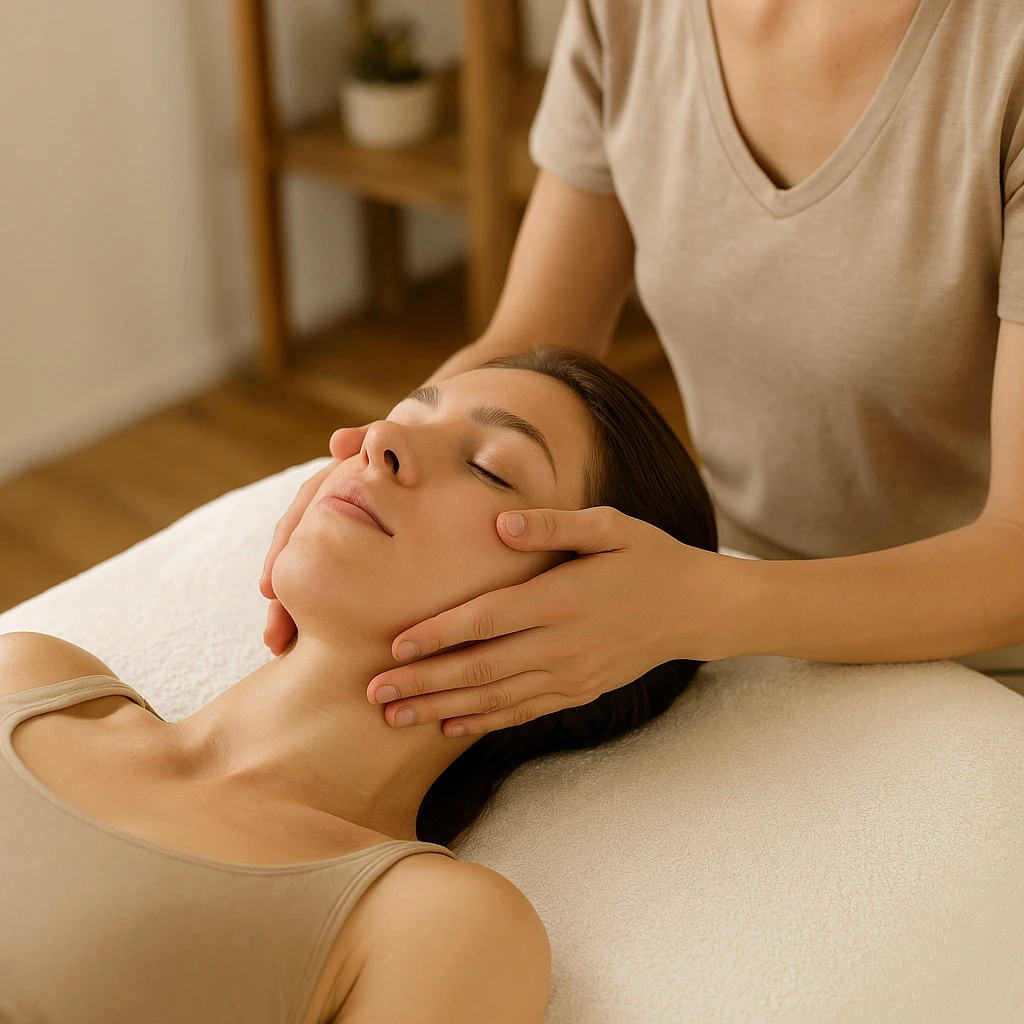 Masaż twarzy a terapia posturalna niezbędny